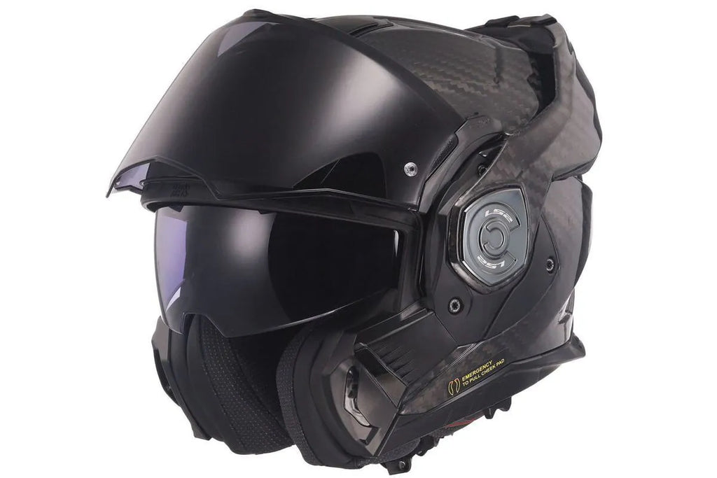 🏍️ LS2 FF901 ADVANT X+ Carbon Fiber Motorcycle Helmet | ⚖️ Ultra-light full face/flip cover dual-purpose | 🛡️ ECE 22.06 P/J dual certification | 💥Limited time 50% off + free SENA S50 Bluetooth headset!