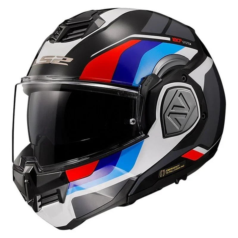 🏍️ LS2 FF901 ADVANT X+ Carbon Fiber Motorcycle Helmet | ⚖️ Ultra-light full face/flip cover dual-purpose | 🛡️ ECE 22.06 P/J dual certification | 💥Limited time 50% off + free SENA S50 Bluetooth headset!